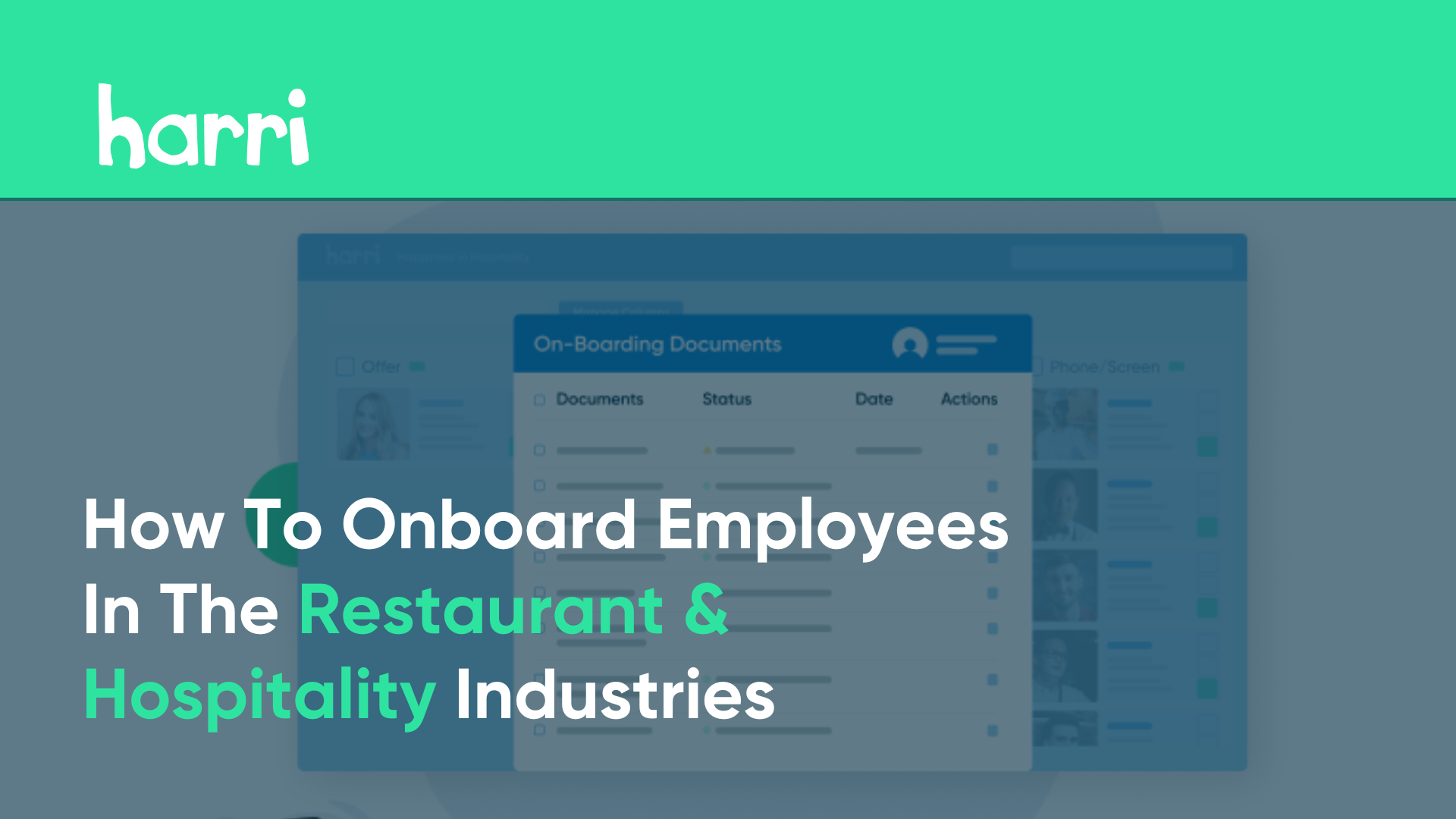 How To Onboard Employees In Restaurants And Hospitality Harri Insider 1118